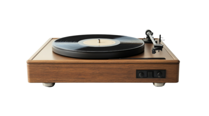 Turntable transparent background