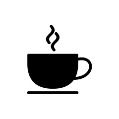 coffee cup icon vector. cup a coffee sign and symbol