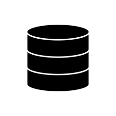 Database icon vector. database sign and symbol