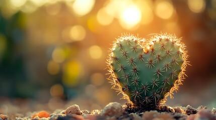 heart shaped cactus