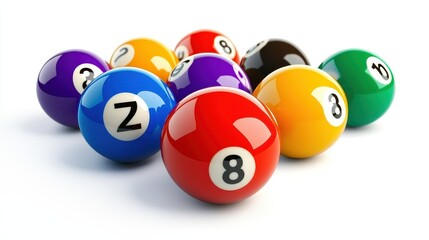 Pool table eight-ball relaxation recreation.