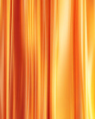 Obraz premium Abstract orange and gold wavy lines create a vibrant backdrop.