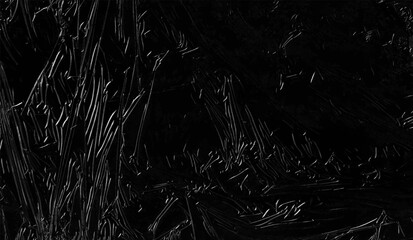 Vector texture of plastic film on dark background