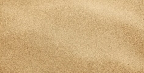Beige Sandy Beach Texture Summer Background Top View