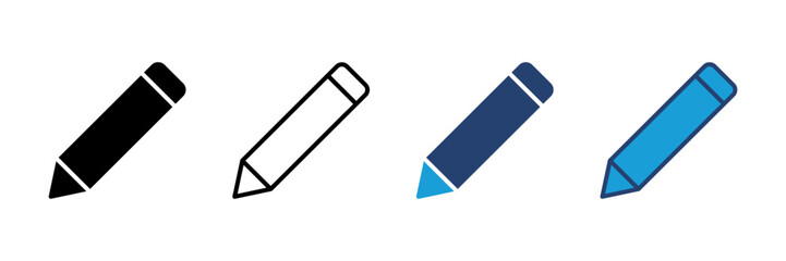 Pencil icon vector. pen symbol. edit icon vector