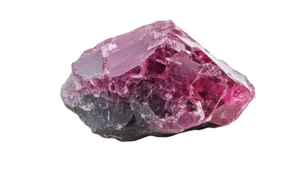 Obraz premium Purple crystal transparent background