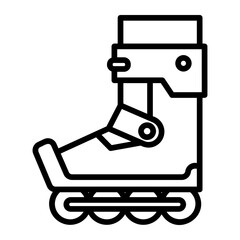 roller Line Icon