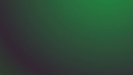 Abstract smooth dark green gradient background with space for your text and studio backdrop vector image