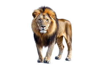 Obraz premium lion isolated on white