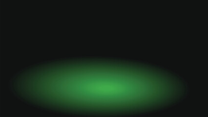 Abstract smooth dark green gradient background with space for your text and studio backdrop vector image