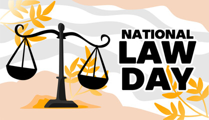 Happy National Law Day with weighing tools