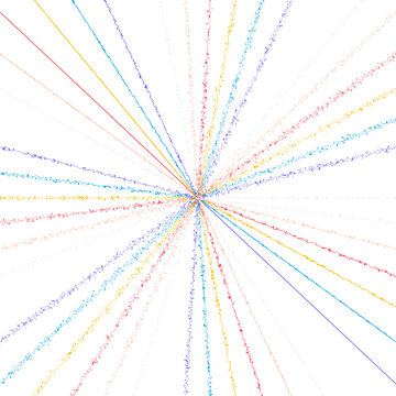 Rainbow Multicolor Fluid Ripple Radiating Sun Rays Wavy Lines Flow Colorful Abstract Brilliant Pattern 1160