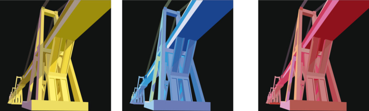 sobre el lago Puente Rafael Urdaneta 3 COLORES