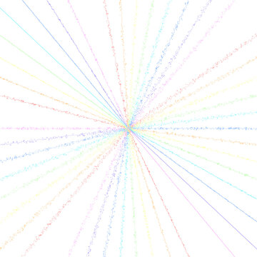 Rainbow Multicolor Fluid Ripple Radiating Sun Rays Wavy Lines Flow Colorful Abstract Brilliant Pattern 1164