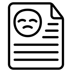 Complaint icon