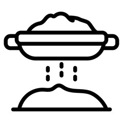 Sifting screen icon