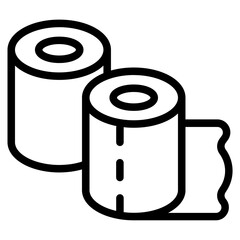 Toilet paper icon