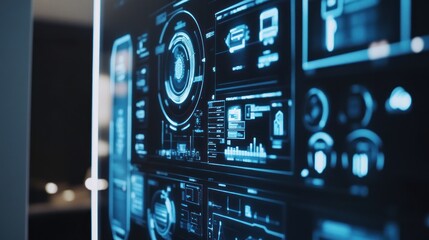 Obraz premium Futuristic Interface Design