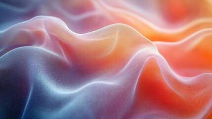 Obraz premium Abstract Wavy Texture Gradient Colorful Design