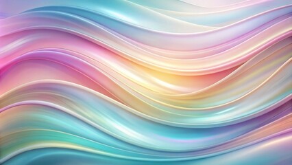 Soft pastel abstract background with flowing curves and smooth gradient colors waves, pastel, abstract, background, flowing, curves