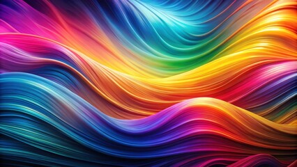 Fototapeta premium Vibrant waves of colors frozen in motion , energy, vibrant, waves, colors, crash, captured, preserved, flat lay, movement