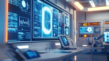 Futuristic Control Room