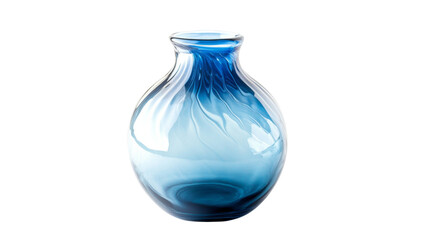 Glass vase transparent background