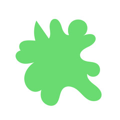 Minimalist green red abstract vector 