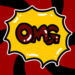 comic speech bubble, cartoon, illustration