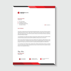 Letterhead template