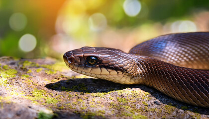Obraz premium Close-Up of a Snake