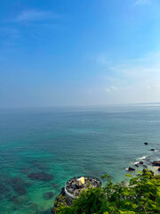 view from the sea