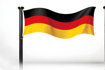 Fototapeta premium the national flag on a white background