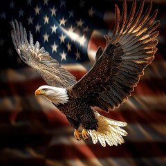 4th independence day symbol of freedom and strength