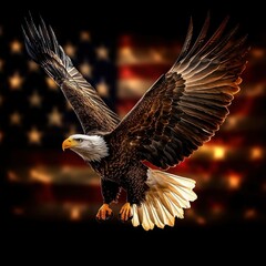 4th independence day symbol of freedom and strength