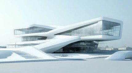 Innovative building design with virtual overlays