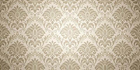 Damask seamless wallpaper background, classic look, ornate decorations, wallpaper with damask, sophisticated atmosphere, vintage aesthetic
