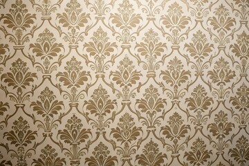 Damask seamless wallpaper background, ornate decorations, sophisticated atmosphere, wallpaper with damask, refined design, vintage aesthetic