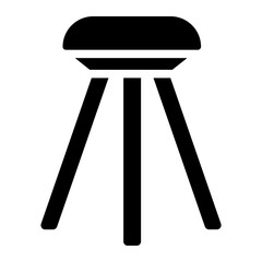 Chair solid icon