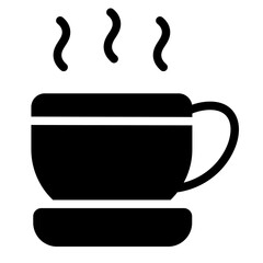 Coffee solid icon