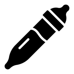 Eyedropper solid icon