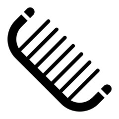 Combs solid icon