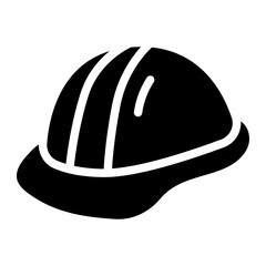 Helmet solid icon