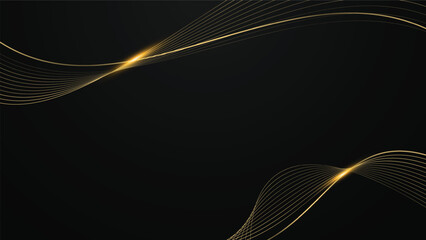 Luxury elegant background black gradient wallpaper