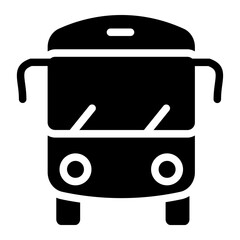 Bus solid icon
