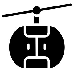 Gondola solid icon