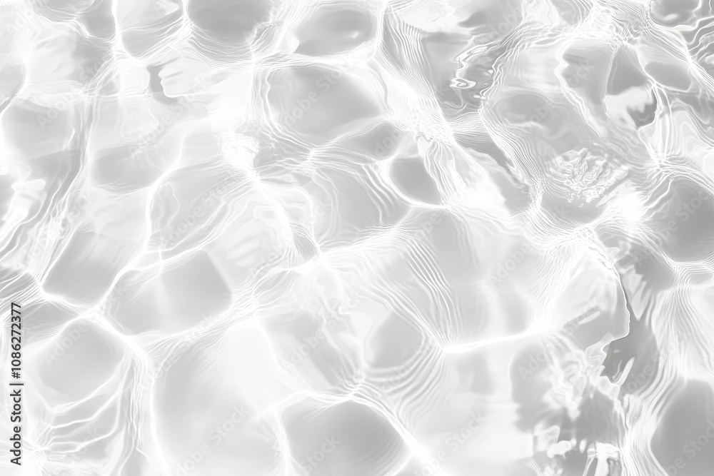 Aufkleber abstract background of water ripples in grayscale.