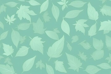 seamless pattern with leaves
