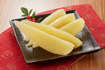 お正月おせち料理の定番 味付け数の子