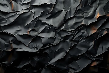 crumpled paper background. Generative AI